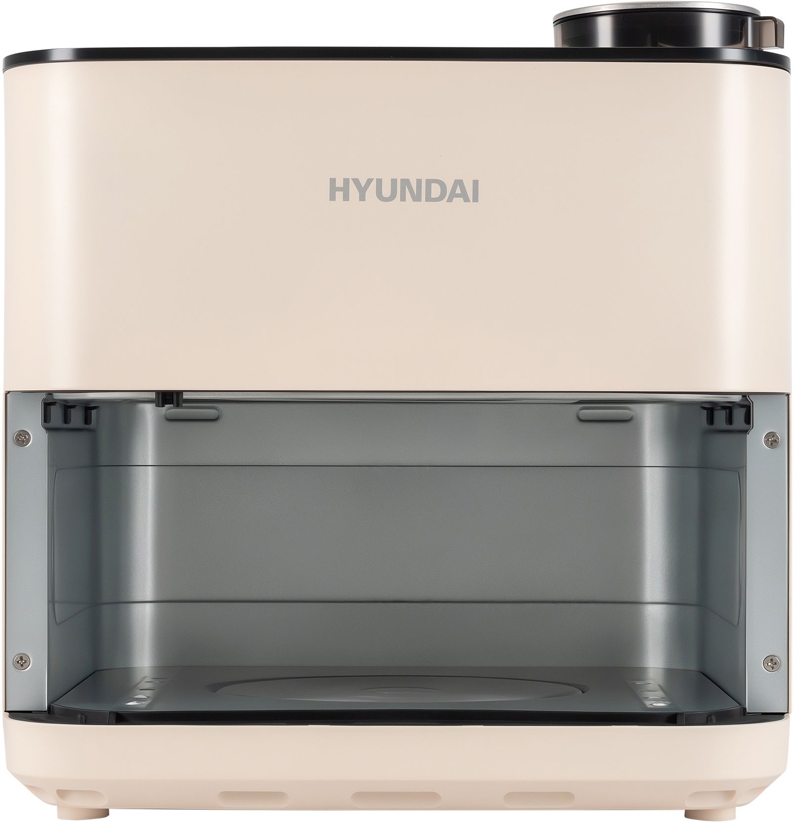 Аэрогриль Hyundai HYF-9088, кремовый/серебристый