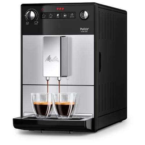 Кофемашина Melitta Purista Series 300 серебристый/черный