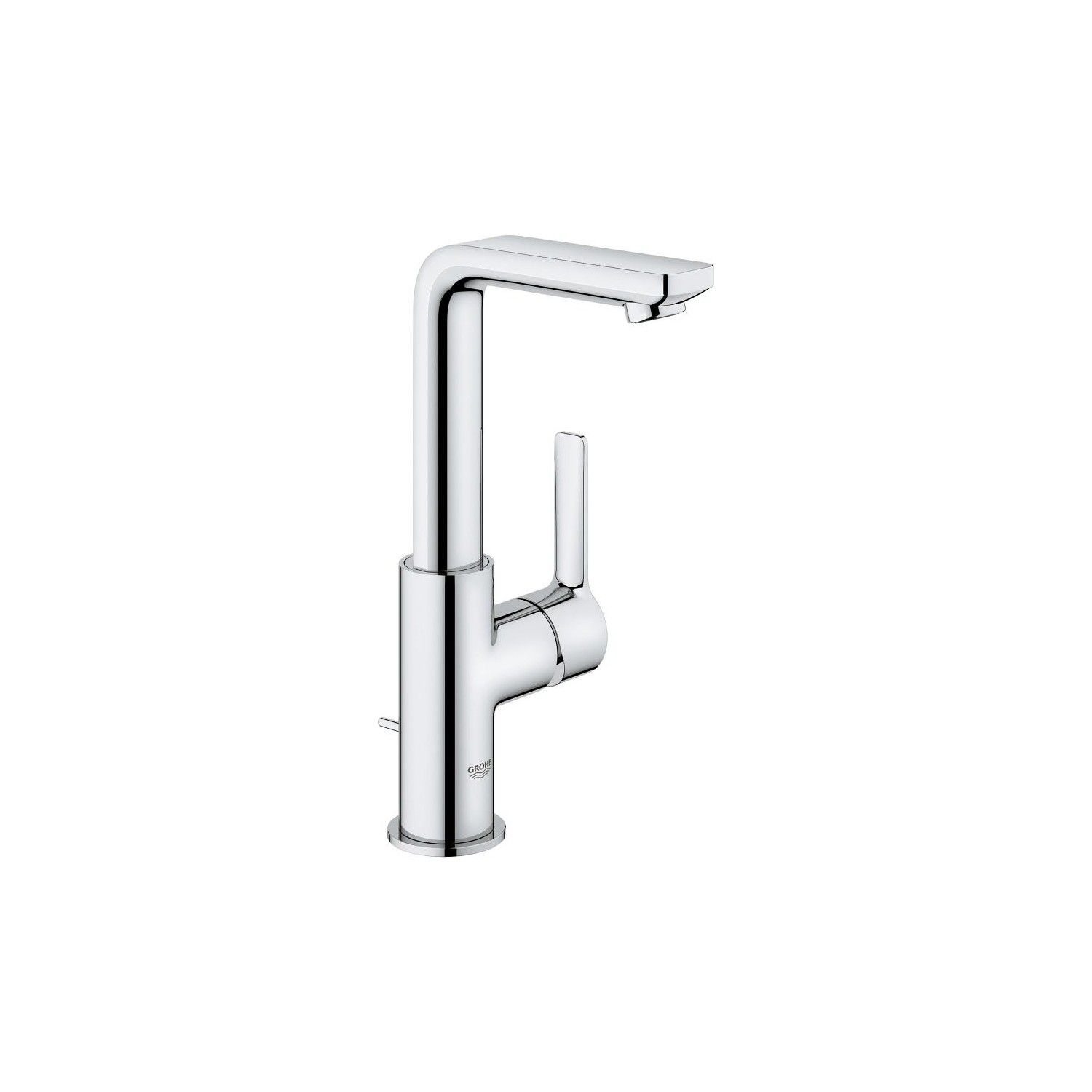 Смеситель для раковины Grohe Lineare New 23296001 (с донным клапаном), хром