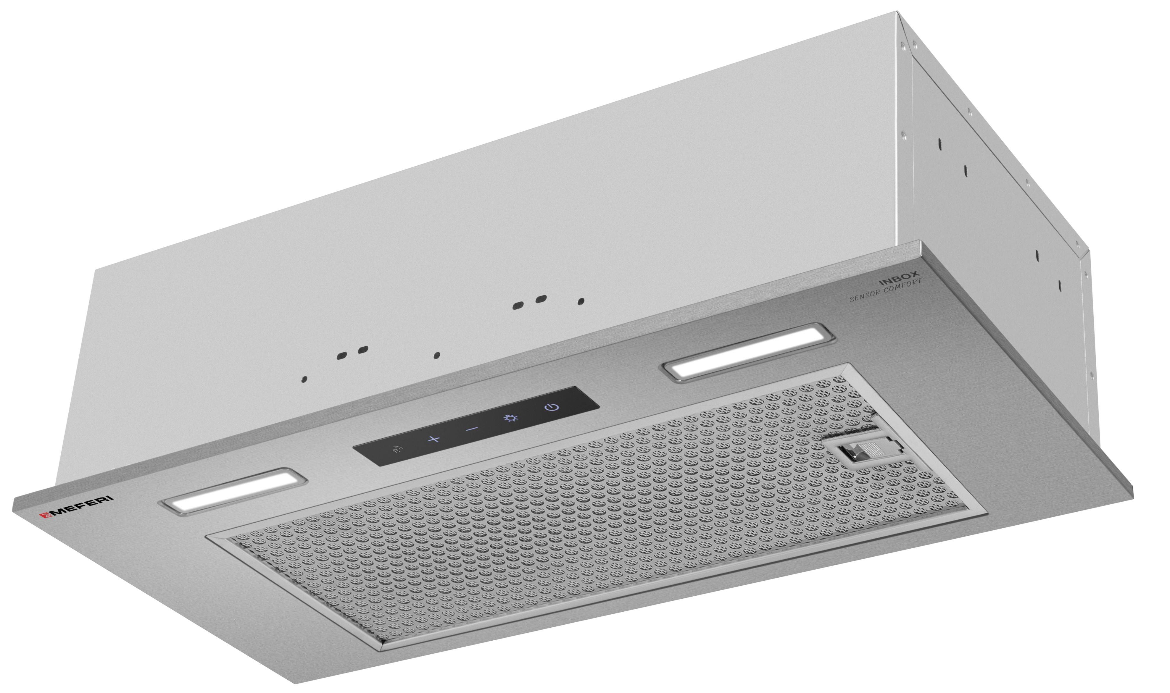 Вытяжка встраиваемая Meferi INBOX60IX SENSOR COMFORT, нержавеющая сталь