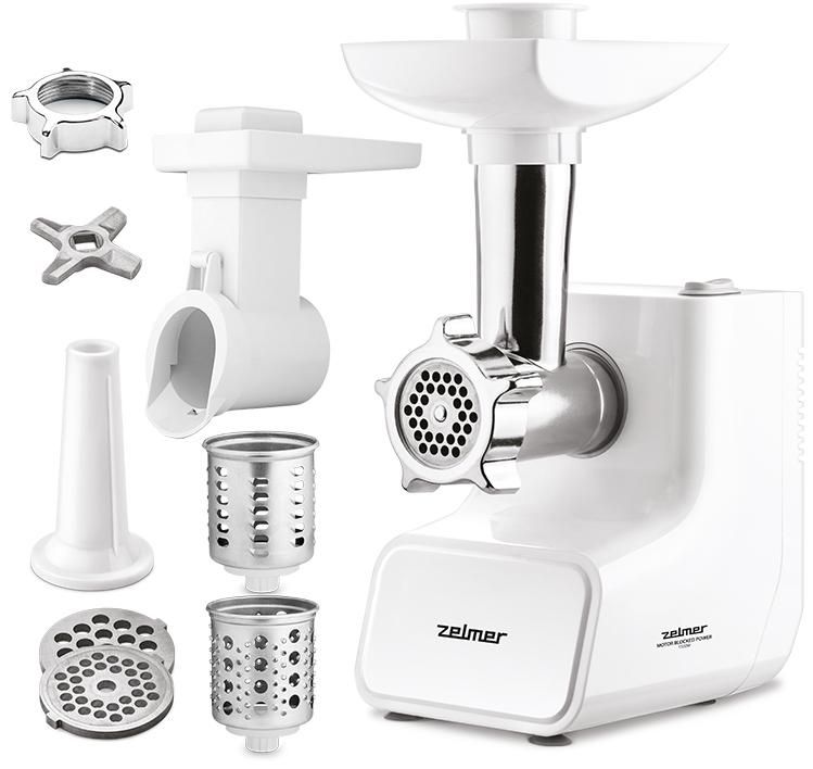 Мясорубка Zelmer ZMM3512B, белый