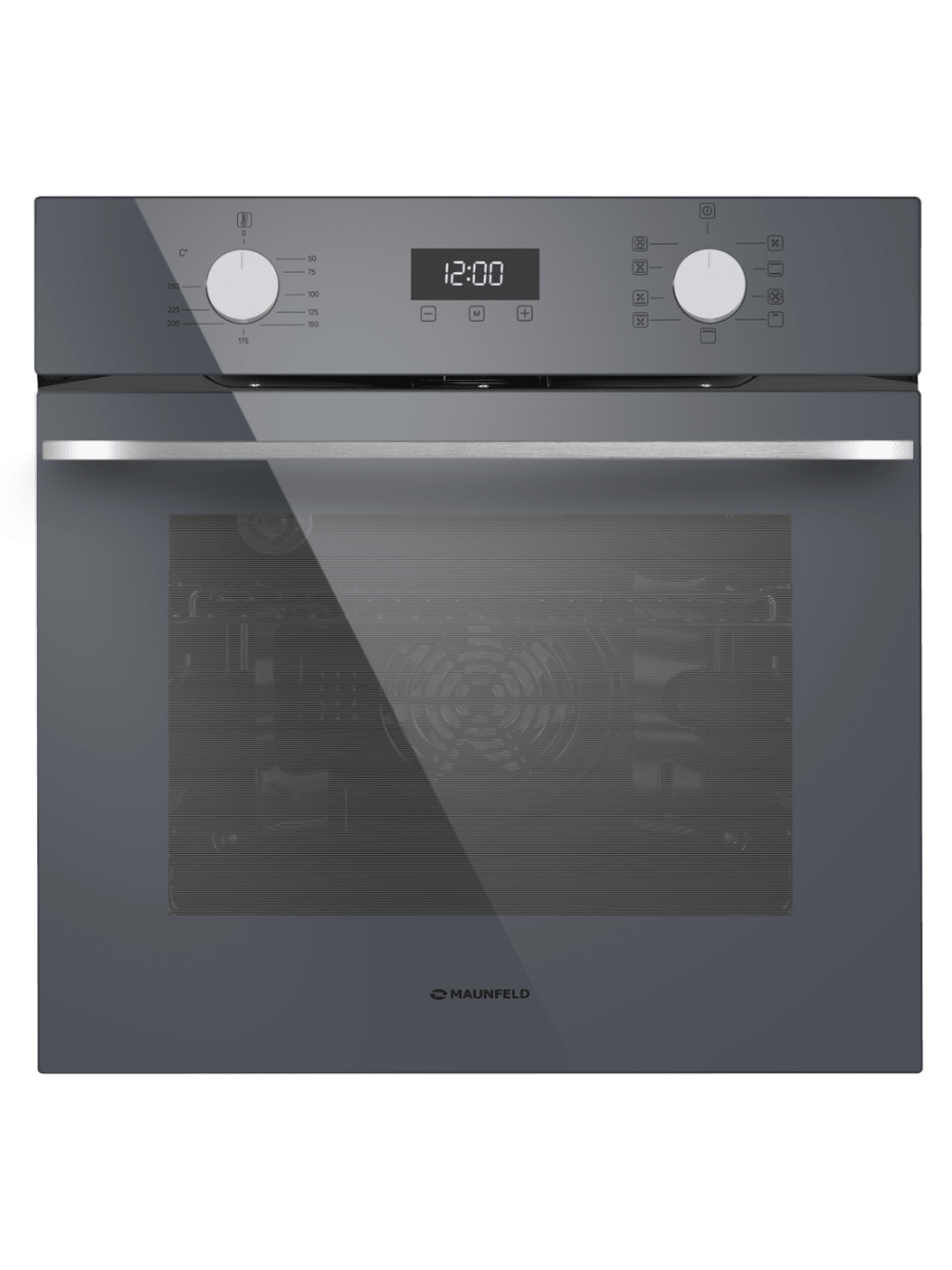 Духовой шкаф электрический Maunfeld EOEM7610DGR, графитовый