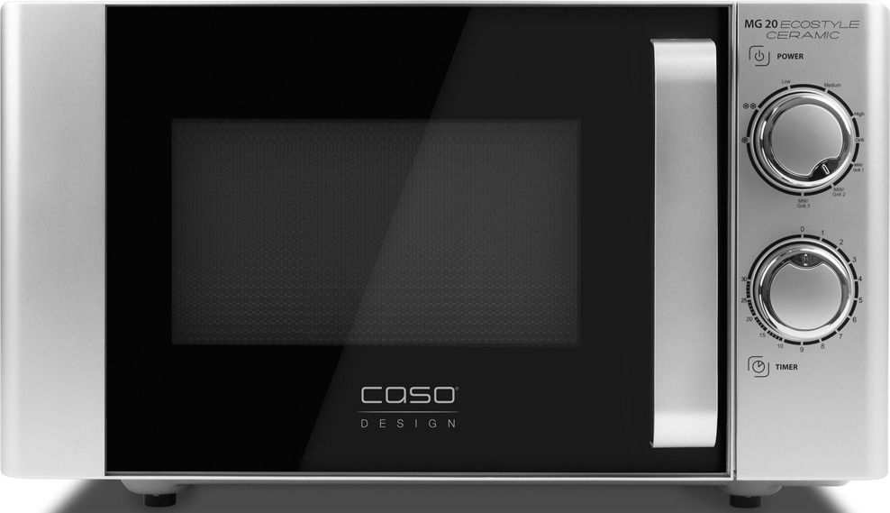 Микроволновая печь Caso MG 20 Ecostyle Ceramic, серебристый