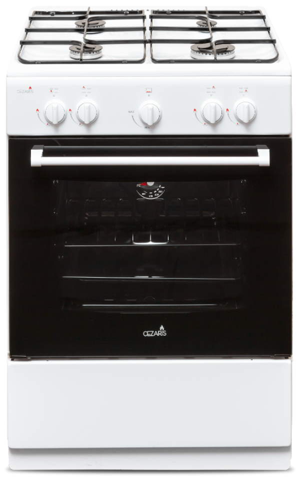 Плита газовая CEZARIS ПГ 3200-04 (белый)