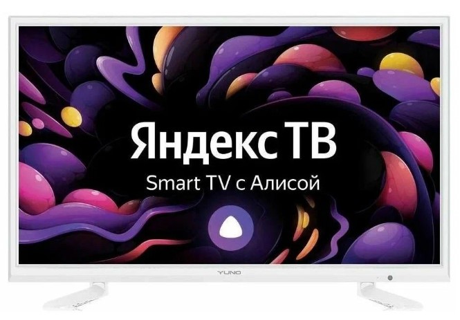 Телевизор Yuno ULX-24TCSW222 Яндекс.ТВ белый