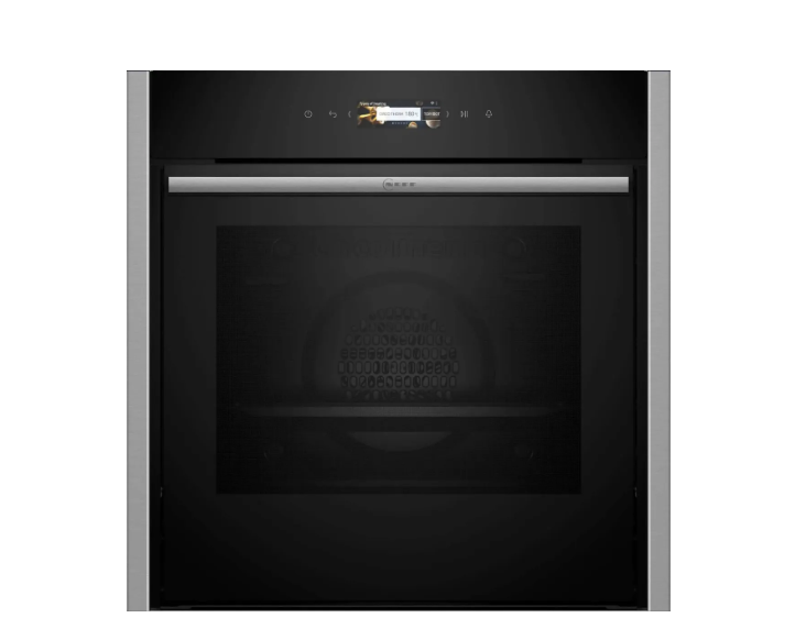Духовой шкаф электрический Neff B24CR31N0, черный/нержавеющая сталь