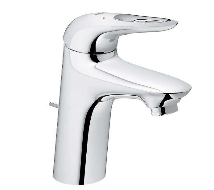 Смеситель для раковины Grohe Eurostyle New 33558003 (с донным клапаном), хром