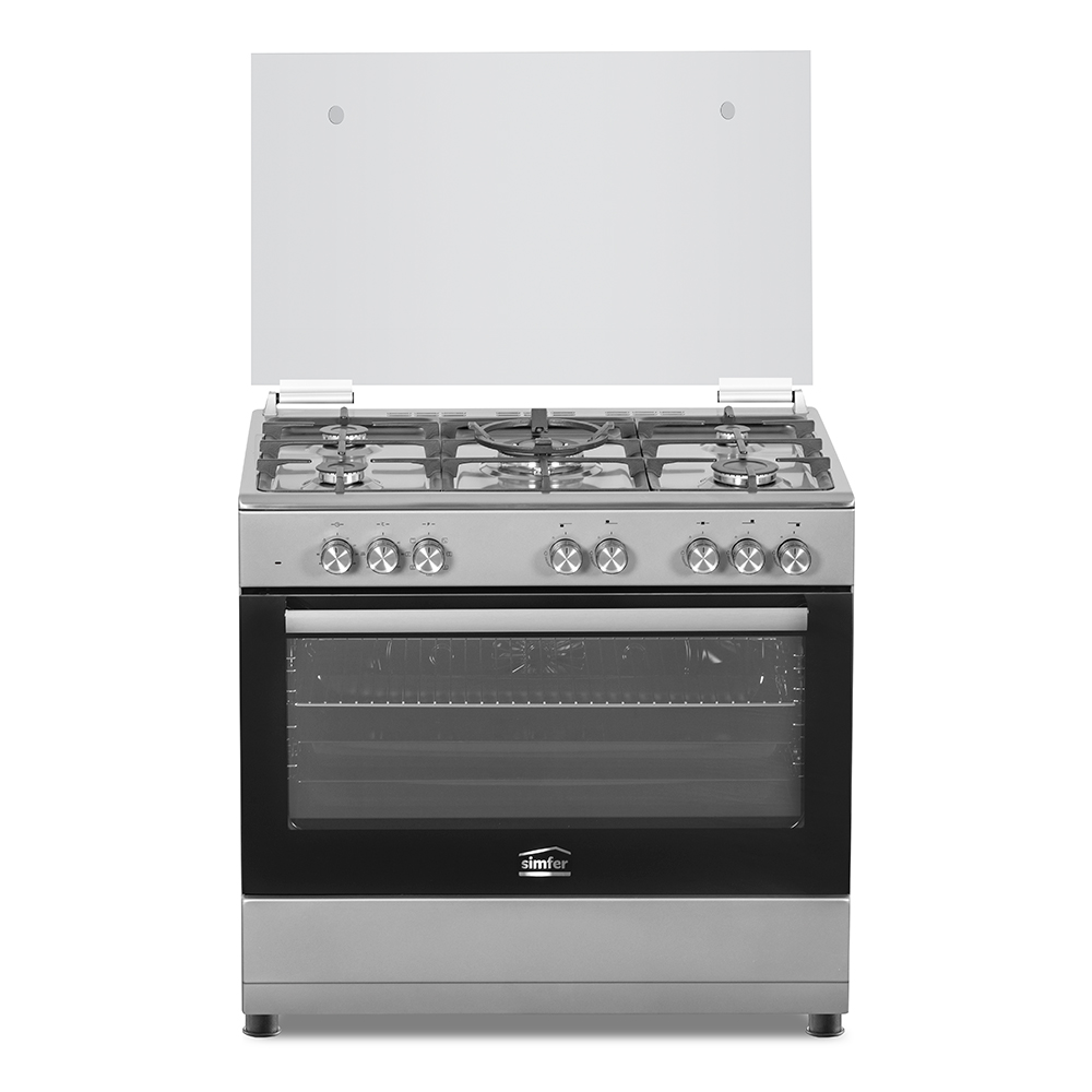 Плита комбинированная Simfer F96MH52001, нержавеющая сталь