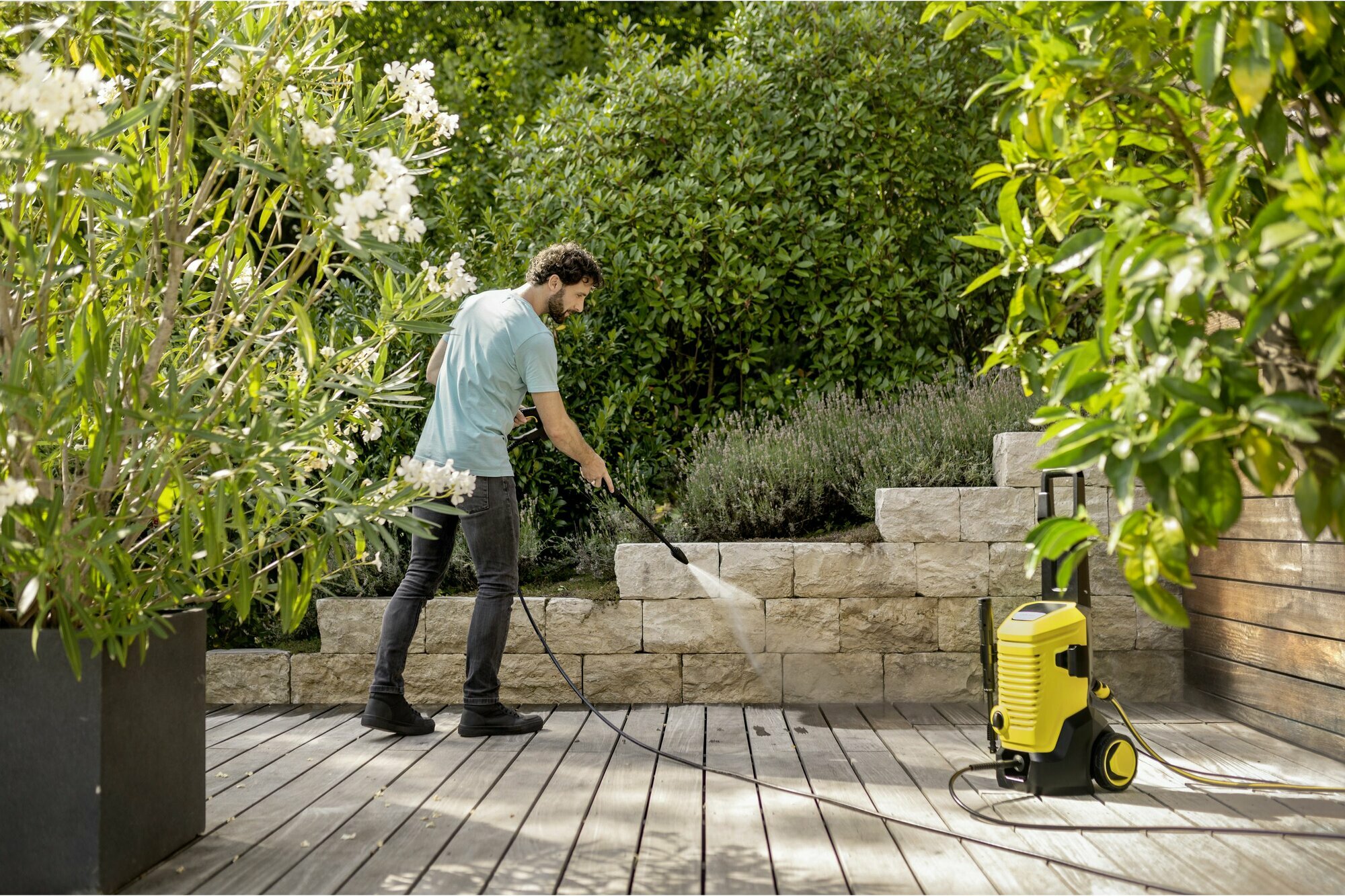 Мойка высокого давления Karcher K 5 WCM (1.324-400.0), желтый