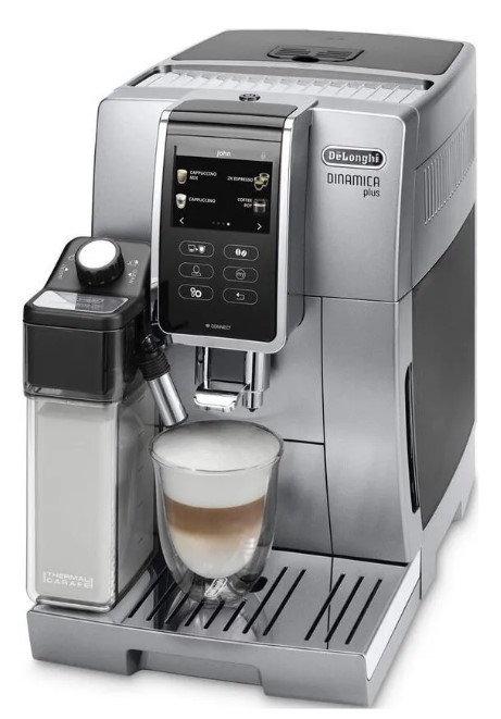 Кофемашина автоматическая DeLonghi ECAM370.95.S, серебристый