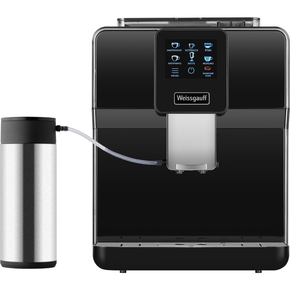 Кофемашина автоматическая Weissgauff WCM-330 TFT Touch Cappuccino Nero