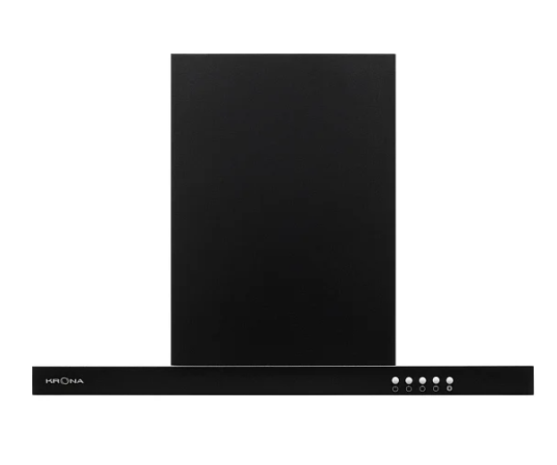 Вытяжка каминна Krona Rina 600 black PB, черный