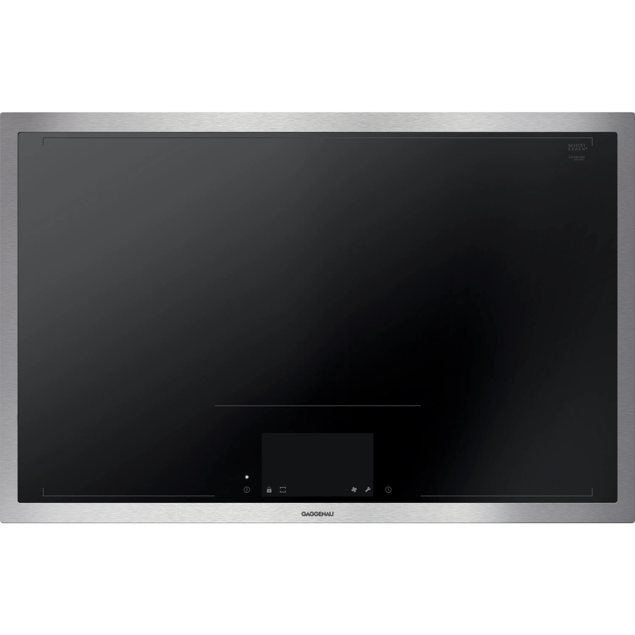Варочная панель индукционная Gaggenau CX482111, черный/нержавеющая сталь