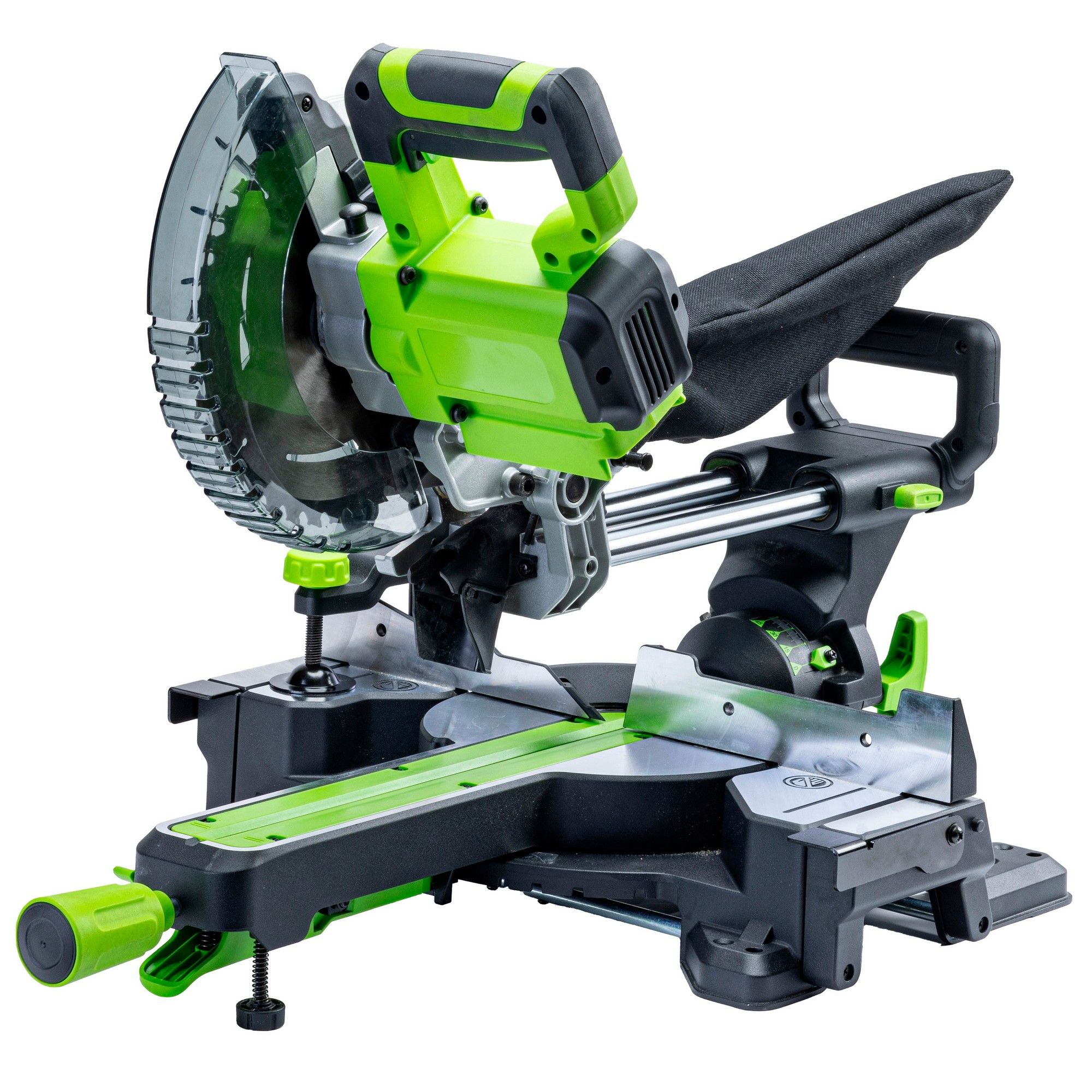 Торцовочная пила аккумуляторная GreenWorks GD24MS216, арт. 1501707UH (с 1 АКБ и ЗУ)