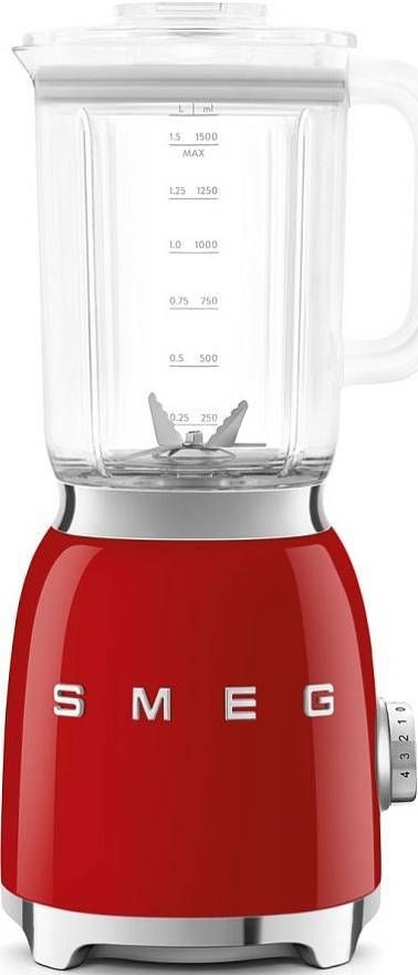 Блендер стационарный Smeg BLF03RDEU, красный