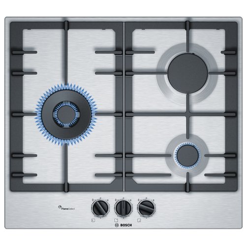 Варочная панель газовая Bosch PCC6A5B90, нержавеющая сталь