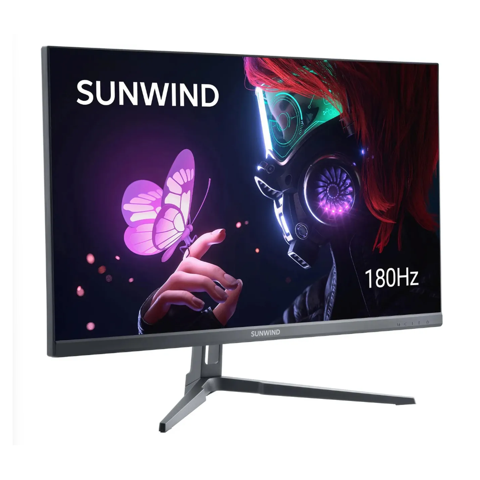 Монитор SunWind SM-25FI401 (SM25SG01), черный