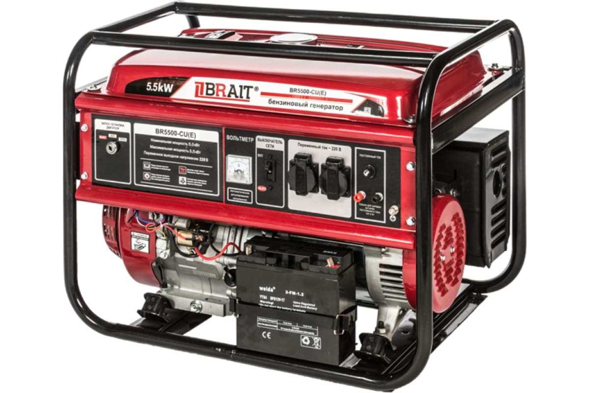 Генератор бензиновый BRAIT GB5500-CU