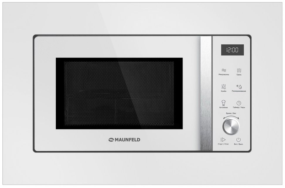 Микроволновая печь встраиваемая Maunfeld JBMO1225FSGW02, белый