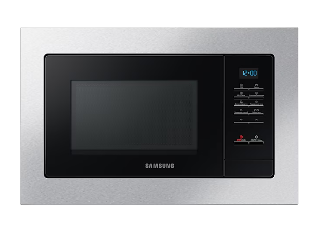 Микроволновая печь встраиваемая Samsung MG23A7013AT/BW серебристый