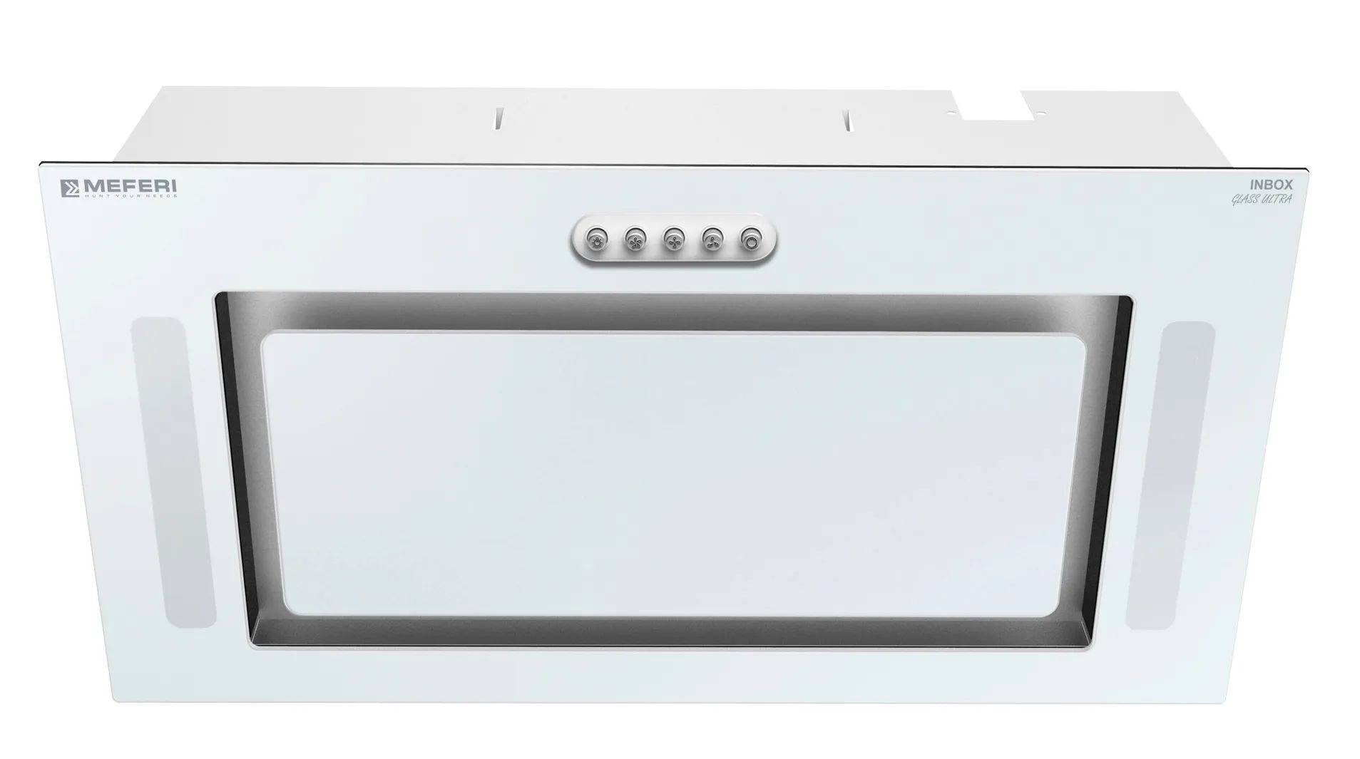 Вытяжка встраиваемая Meferi INBOX52WH GLASS ULTRA, белый
