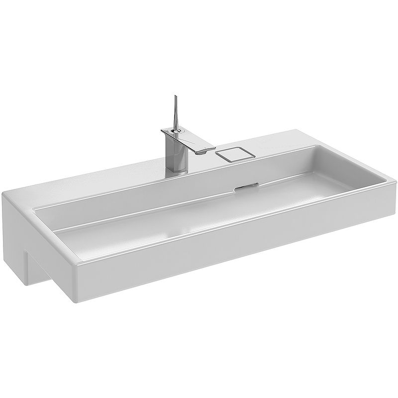 Раковина Jacob Delafon Terrace EXC9112-00 100 см (с подсветкой), белый