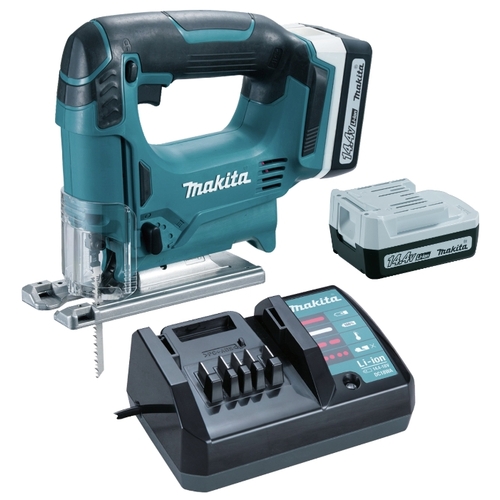 Электролобзик Makita JV143DWE 1.5Ач х2 кейс