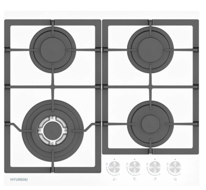 Варочная панель газовая Hyundai HHG 6436 WG