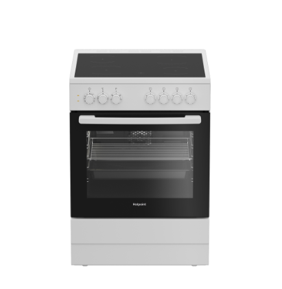 Плита электрическая Hotpoint HS6V5PHW, белый