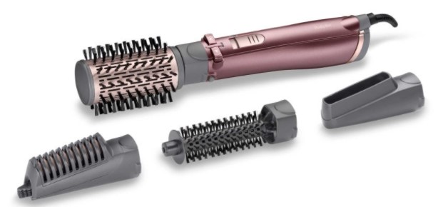 Фен-щетка BaByliss AS960E, розовый
