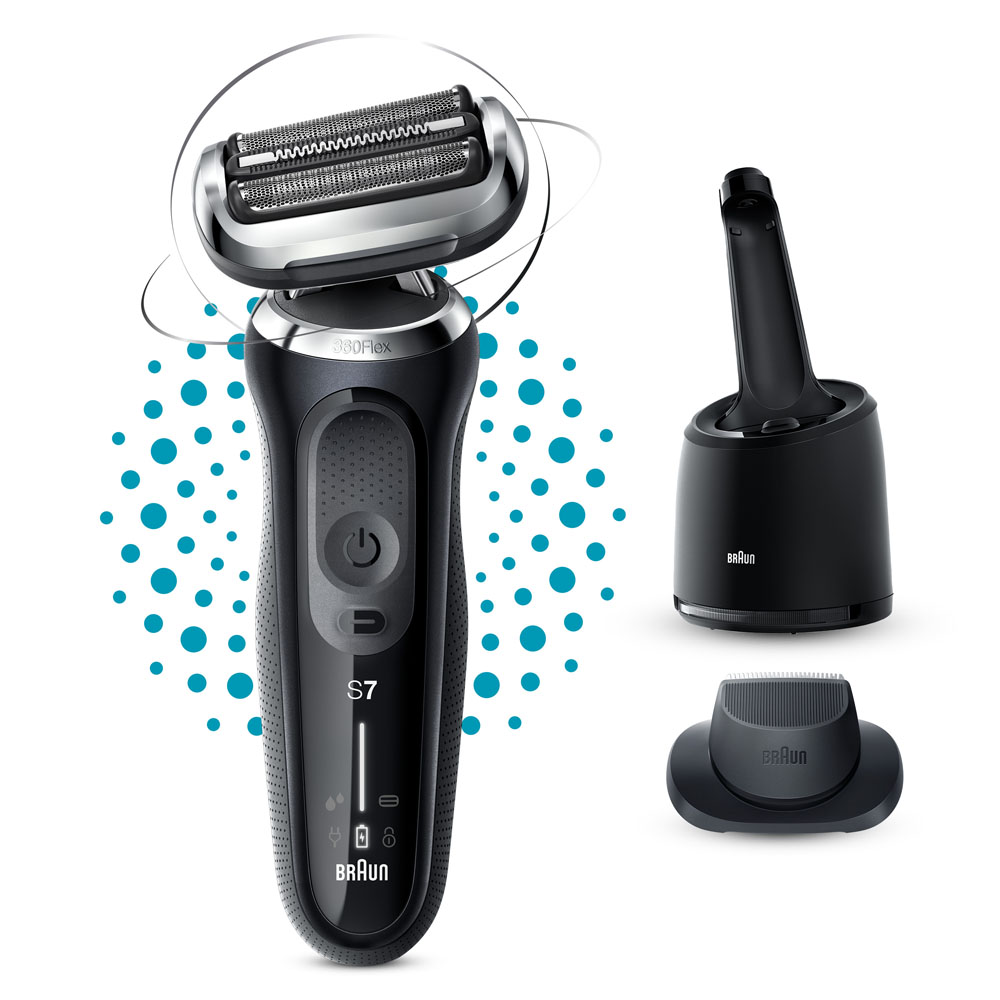 Электробритва Braun Series 7 71-N7200cc, темно-серый