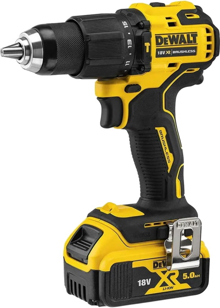 Дрель-шуруповерт аккумуляторная ударная DeWALT DCD709P2T (кейс, с 2 АКБ и ЗУ)