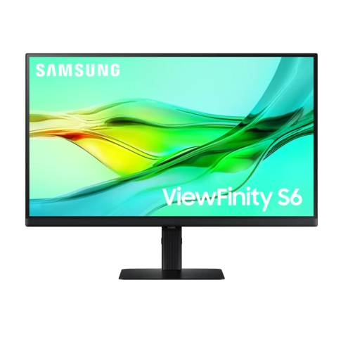 Монитор Samsung ViewFinity S6 S60UD черный (LS32D604UAIXCI)