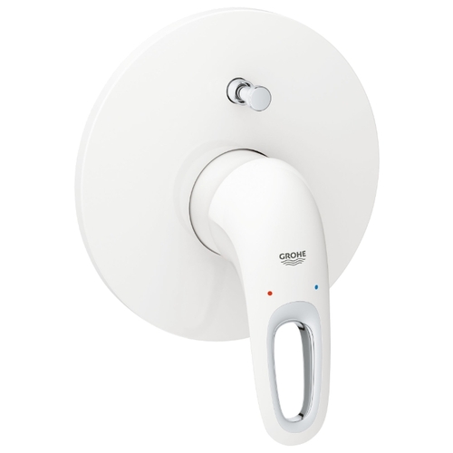 Однорычажный смеситель для ванны с душем Grohe Eurostyle 19506LS3 + 35501000