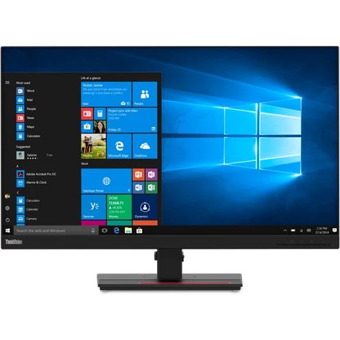 Монитор Lenovo ThinkVision T27q-20, черный
