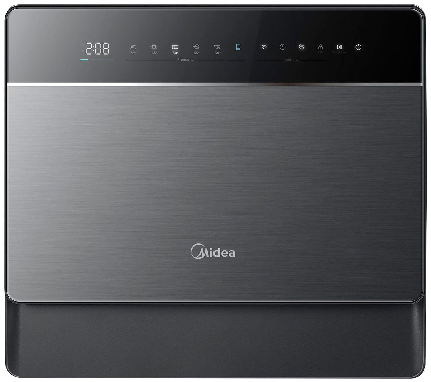 Посудомоечная машина компактная Midea MCFD55S550Bi, черный