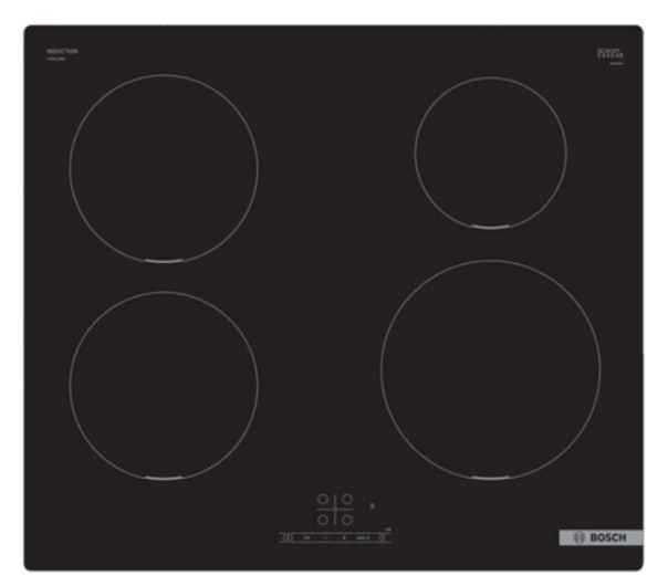 Варочная панель индукционная Bosch PUE611BB5E, черный