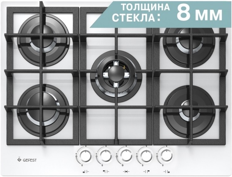 Варочная панель газовая GEFEST ПВГ 2342 К12