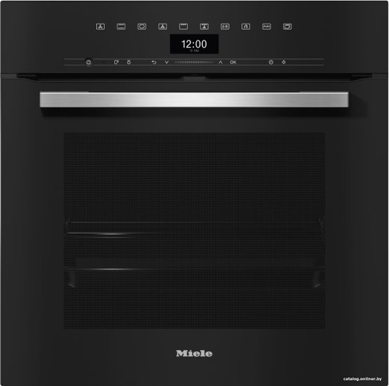 Духовой шкаф электрический Miele H 7365 BP Obsidian Black, черный обсидиан