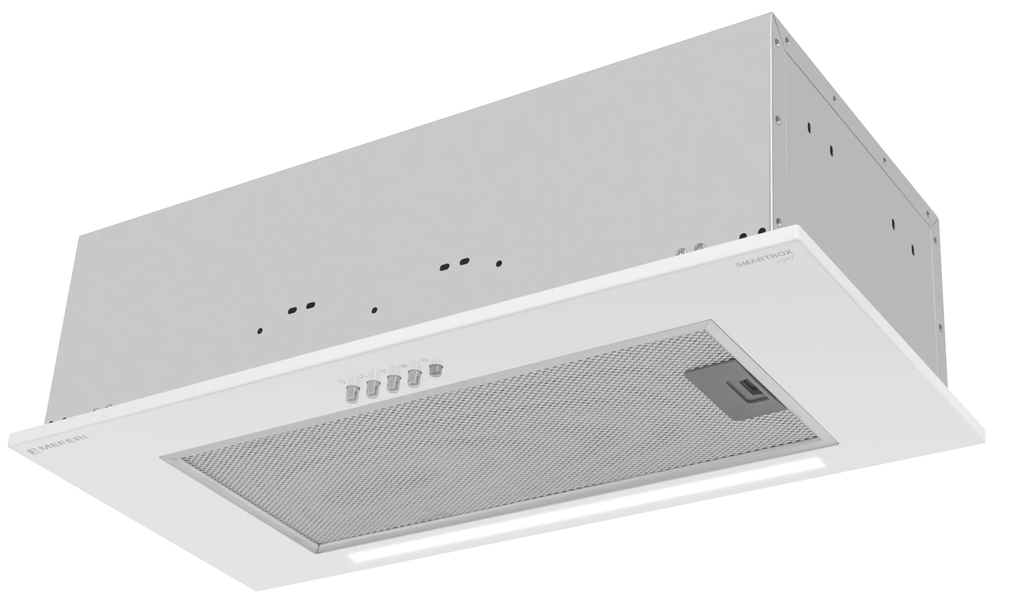 Вытяжка встраиваемая Meferi SMARTBOX60WH LIGHT, белый