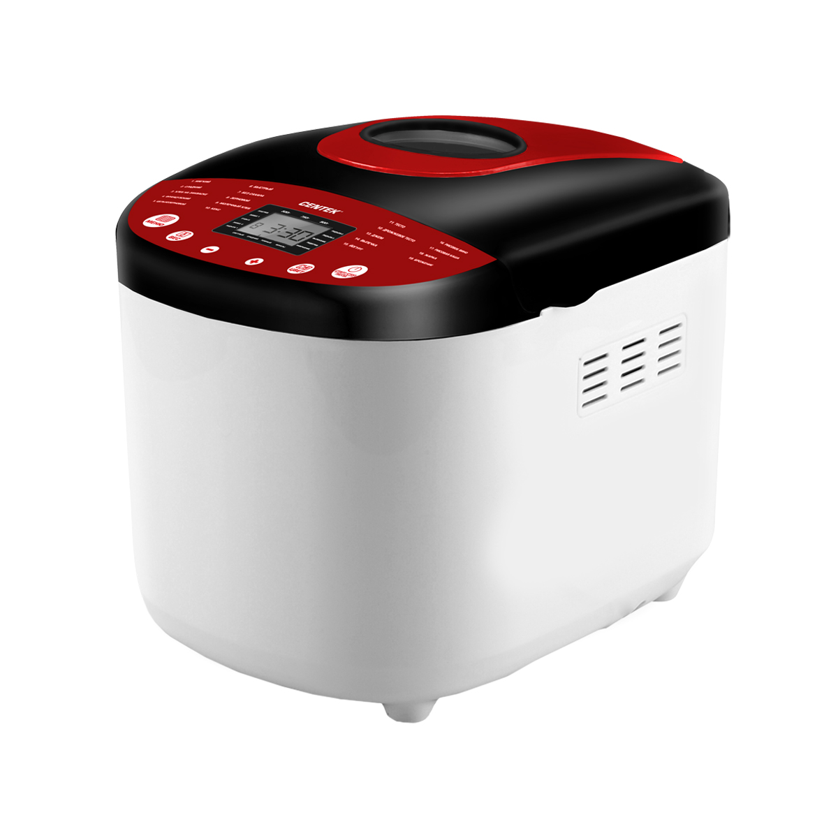 Хлебопечка CENTEK CT-1406 white/black