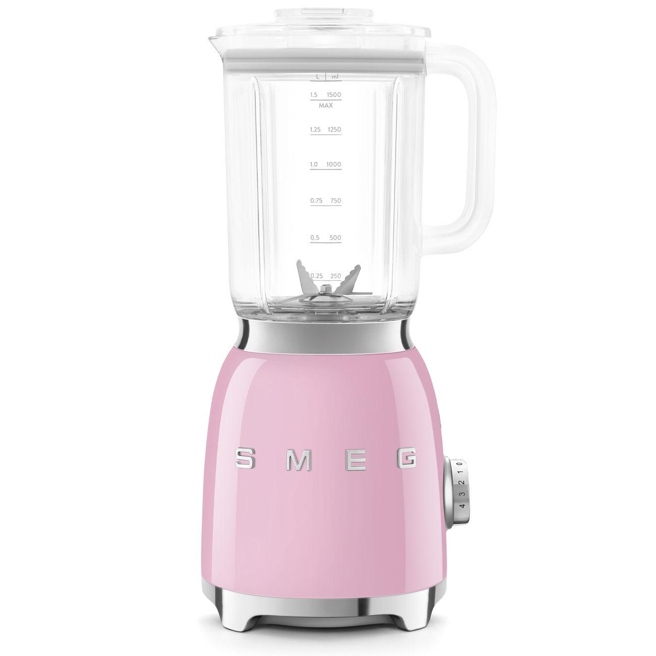 Блендер стационарный Smeg BLF03PKEU, розовый