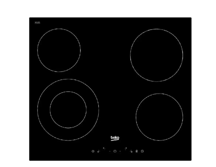 Варочная панель электрическая Beko HIC 64402 T, черный