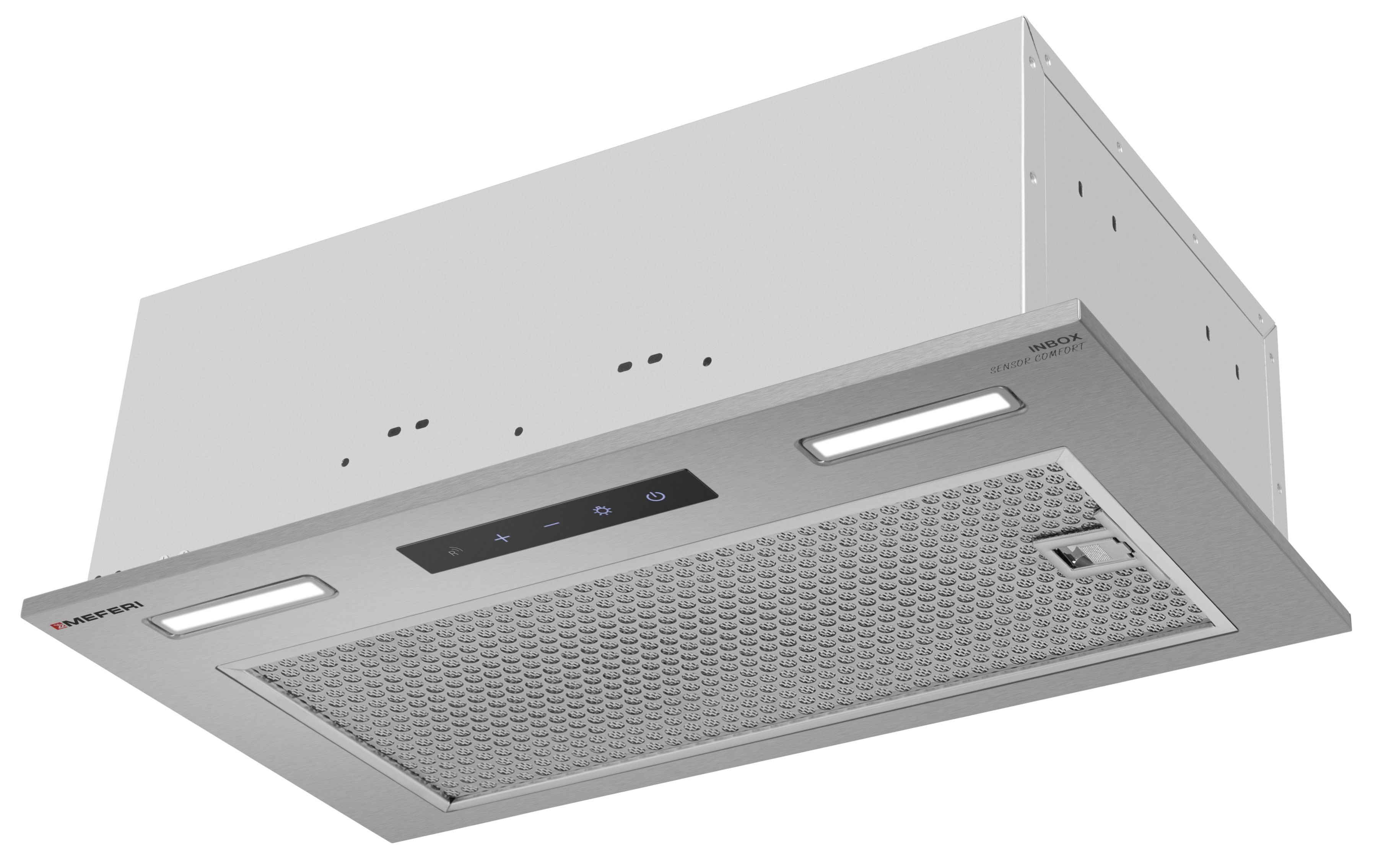Вытяжка встраиваемая Meferi INBOX52IX SENSOR COMFORT, нержавеющая сталь