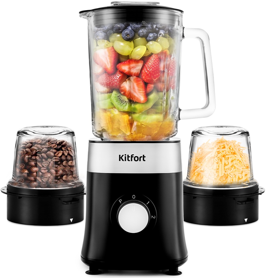 Стационарный блендер Kitfort KT-3030 черный