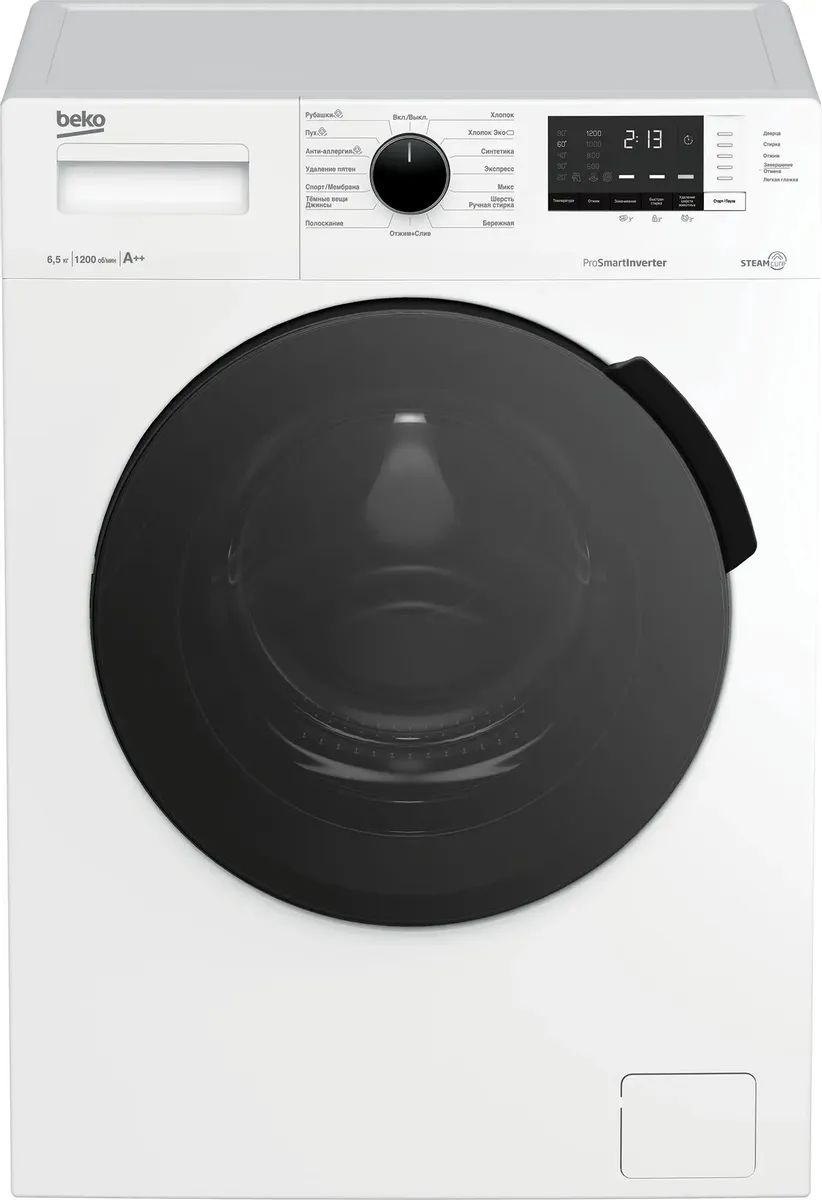 Стиральная машина Beko WSPE6H612W, белый