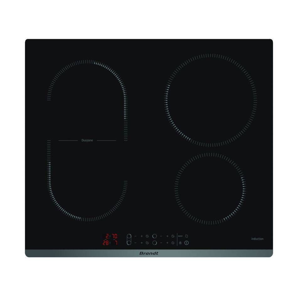 Варочная панель индукционная Brandt BPI6427B, черный