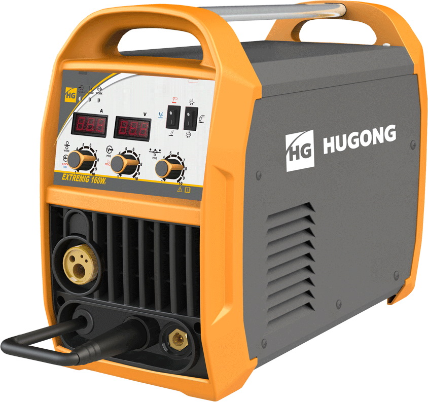 Сварочный аппарат инверторного типа HUGONG EXTREMIG 160W III, TIG, MMA, MIG/MAG