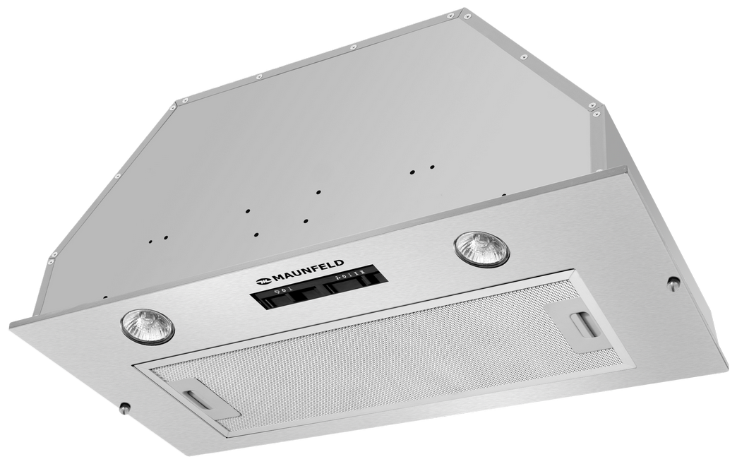Вытяжка встраиваемая Maunfeld Crosby Light 70, нержавеющая сталь