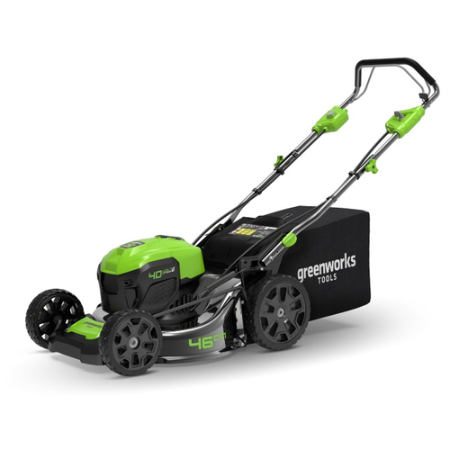 Газонокосилка электрическая greenworks 2506807uf GD40LM46SP без АКБ и ЗУ